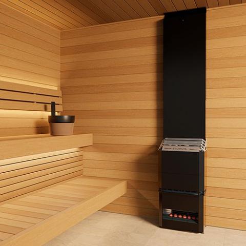 Saunum Sauna Heater & Climate Equalizer AIR 7 Black