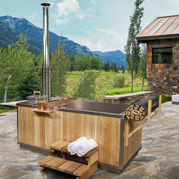 Dundalk Leisurecraft The Starlight Wood Burning Hot Tub CT372W