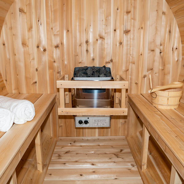 Dundalk Leisurecraft Sauna CT Serenity Barrel Sauna CTC2245E