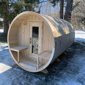 Dundalk Leisurecraft Sauna CT Serenity Barrel Sauna CTC2245E