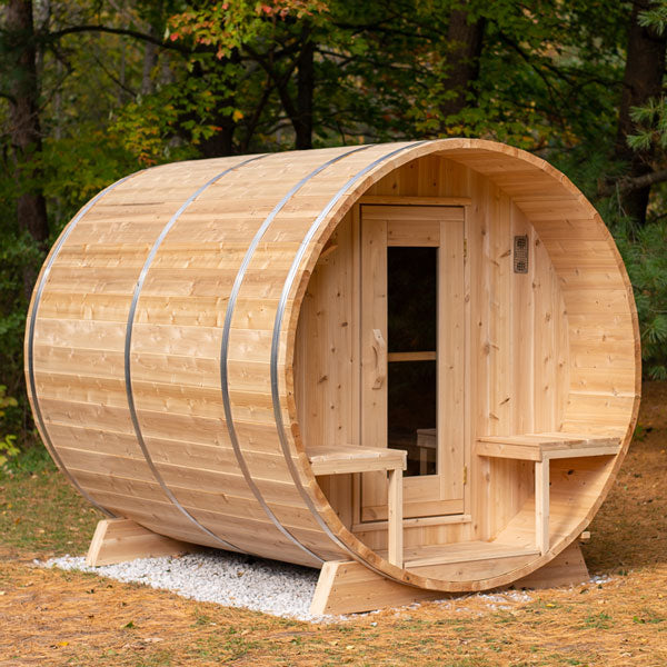 Dundalk Leisurecraft Sauna CT Serenity Barrel Sauna CTC2245E