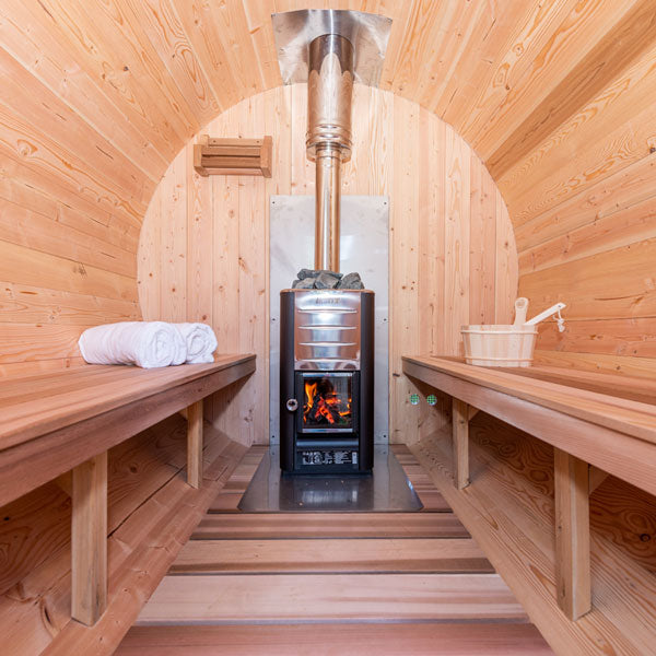 Dundalk Leisurecraft Sauna CT Serenity Barrel Sauna CTC2245E