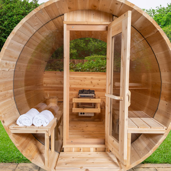 Dundalk Leisurecraft Sauna Serenity MP Barrel Sauna CTC2245MPE