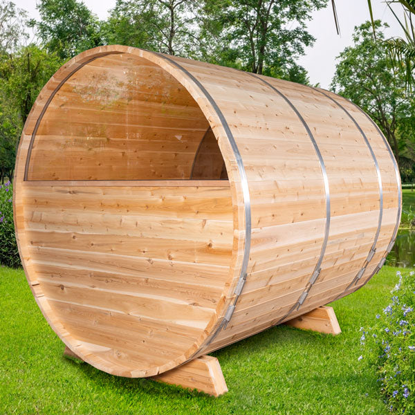 Dundalk Leisurecraft Sauna Serenity MP Barrel Sauna CTC2245MPE