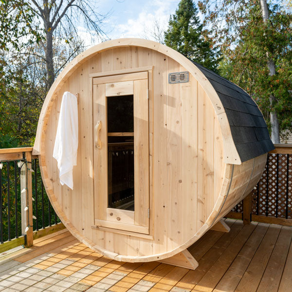 Dundalk Leisurecraft Sauna CT Harmony Barrel Sauna CTC22E