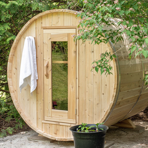 Dundalk Leisurecraft Sauna CT Harmony Barrel Sauna CTC22E