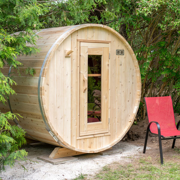 Dundalk Leisurecraft Sauna CT Harmony Barrel Sauna CTC22E