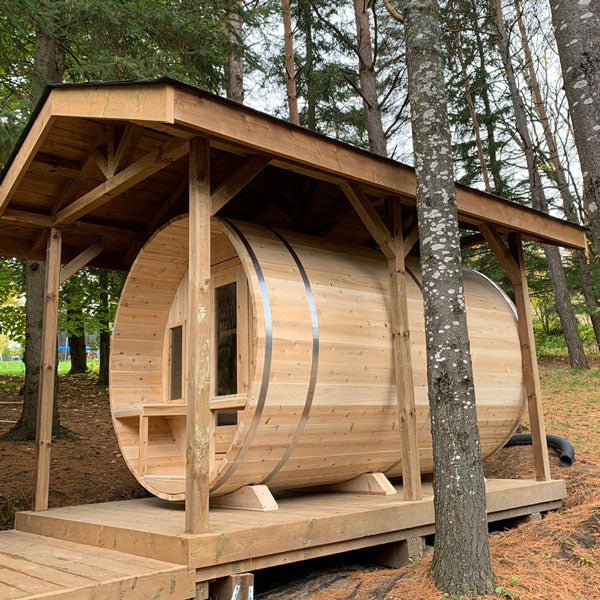 Dundalk Leisurecraft Sauna CT Tranquility Barrel Sauna CTC2345E