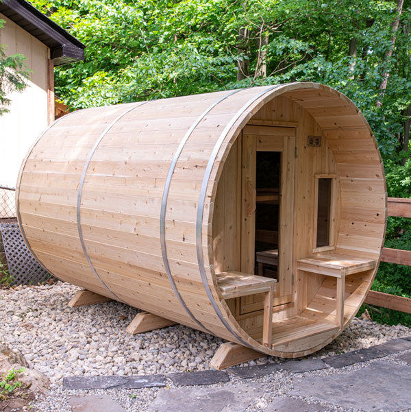 Dundalk Leisurecraft Sauna CT Tranquility Barrel Sauna CTC2345E