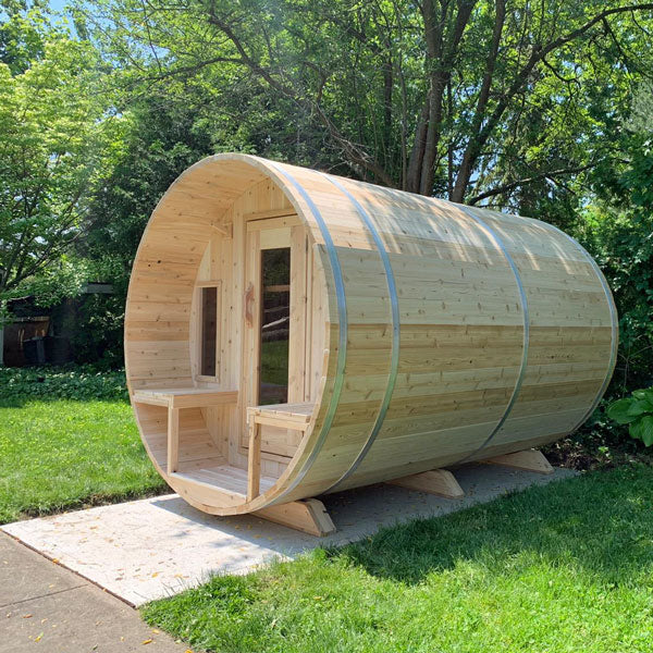 Dundalk Leisurecraft Sauna CT Tranquility Barrel Sauna CTC2345E