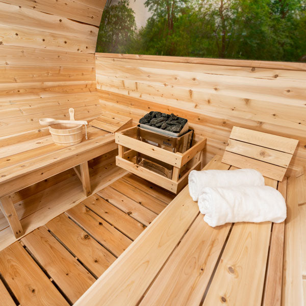 Dundalk Leisurecraft Sauna Tranquility MP Barrel Sauna CTC2345MPE