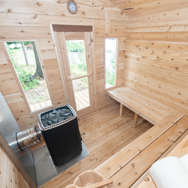 Dundalk Leisurecraft Sauna CT Georgian Cabin Sauna CTC88E