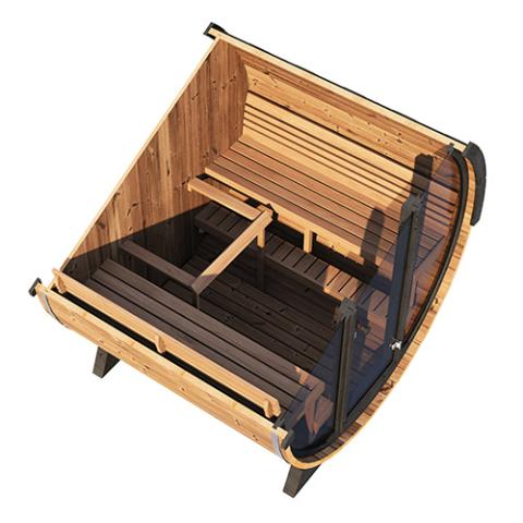 SaunaLife Sauna Barrel Model EE8G