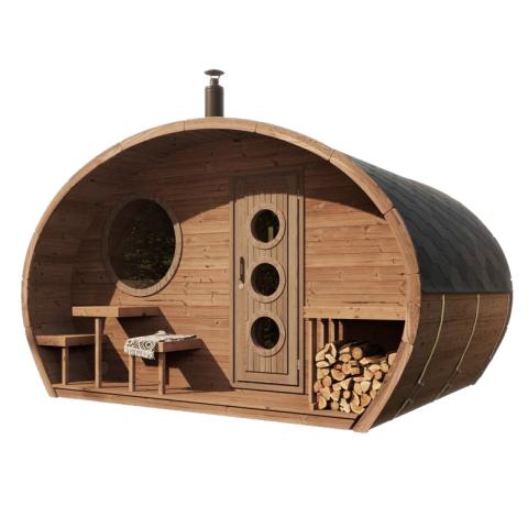 SaunaLife Outdoor Sauna Model G11