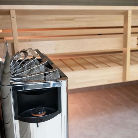 Harvia Sauna Heater The Wall SWS60 Stainless Steel