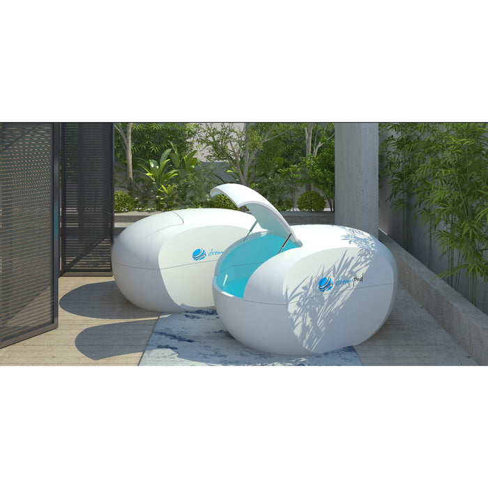 White float tank outdoor