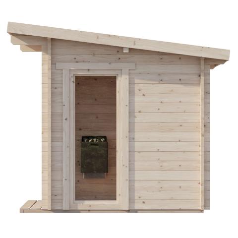 SaunaLife Outdoor Sauna Model G4