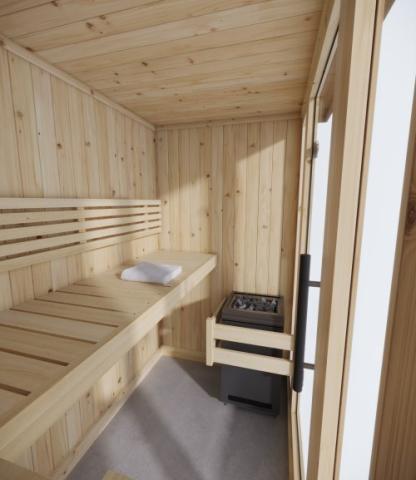 SaunaLife Indoor Sauna Model X6