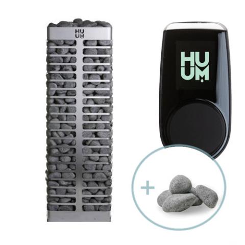 HUUM Sauna Heater Package STEEL 9.0 STU Pkg