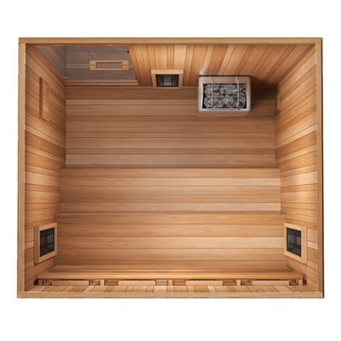 Finnmark Infrared & Steam Sauna Combo FD-5 Trinity XL