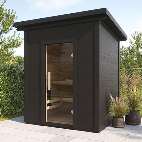 SaunaLife Outdoor Sauna Model G2