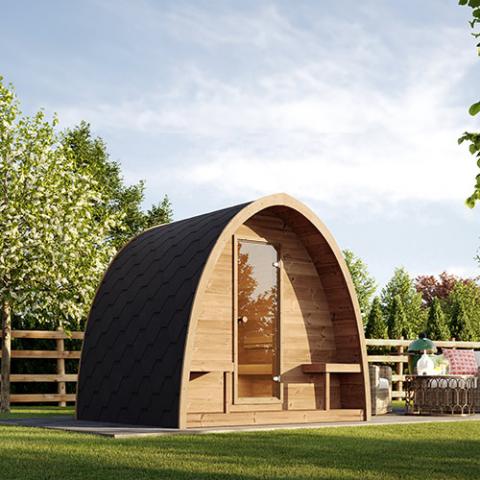 SaunaLife Outdoor Sauna Model G3