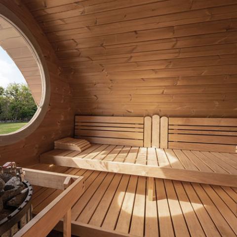 SaunaLife Outdoor Sauna Model G11