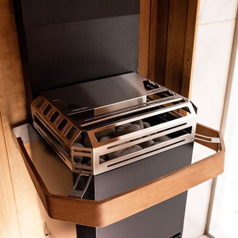 Saunum Sauna Heater & Climate Equalizer AIR L 15 Black