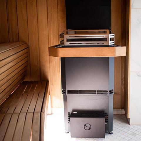 Saunum Sauna Heater & Climate Equalizer AIR L 13 Black