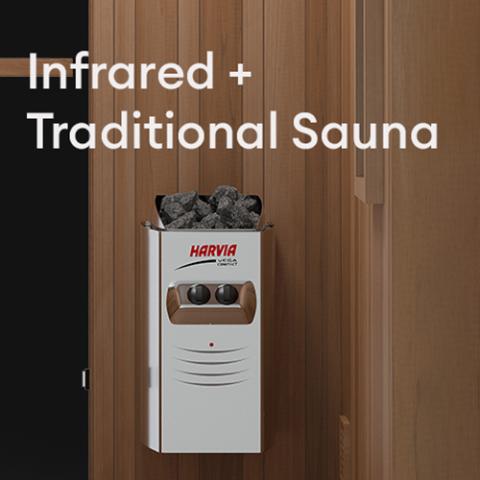 Finnmark Infrared & Steam Sauna Combo FD-4 Trinity