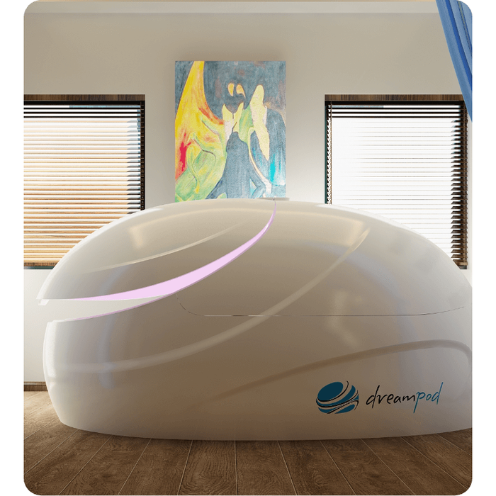 Dreampod V2 Float Pod in a room