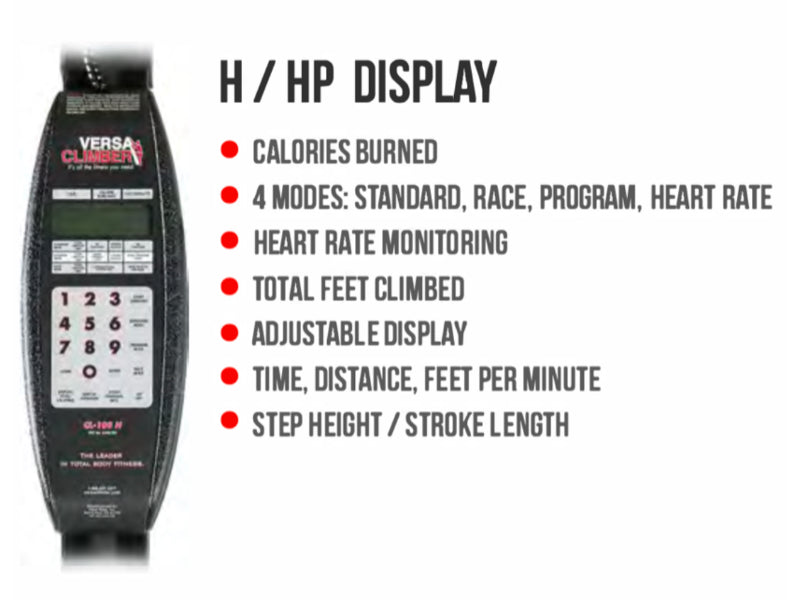 VersaClimber H/HP Home Model