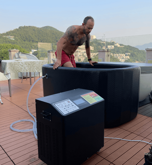 Ice Bath tub with water chiller