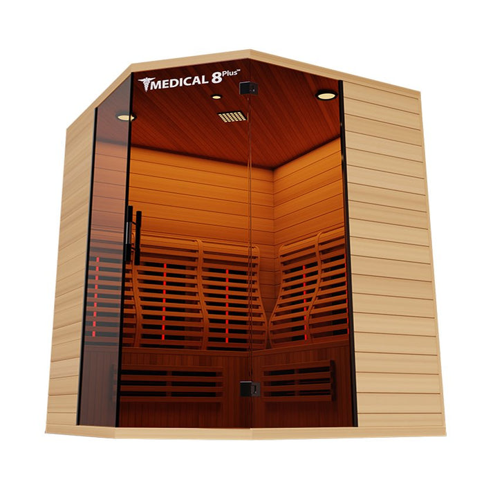 Medical Infrared Sauna 8 Plus v2 ULTRA FULL SPECTRUM