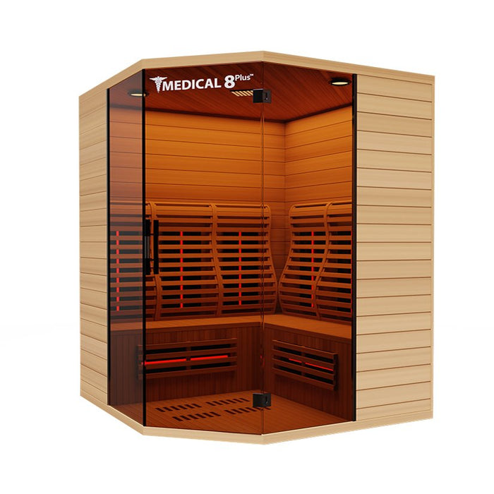 Medical Infrared Sauna 8 Plus v2 ULTRA FULL SPECTRUM