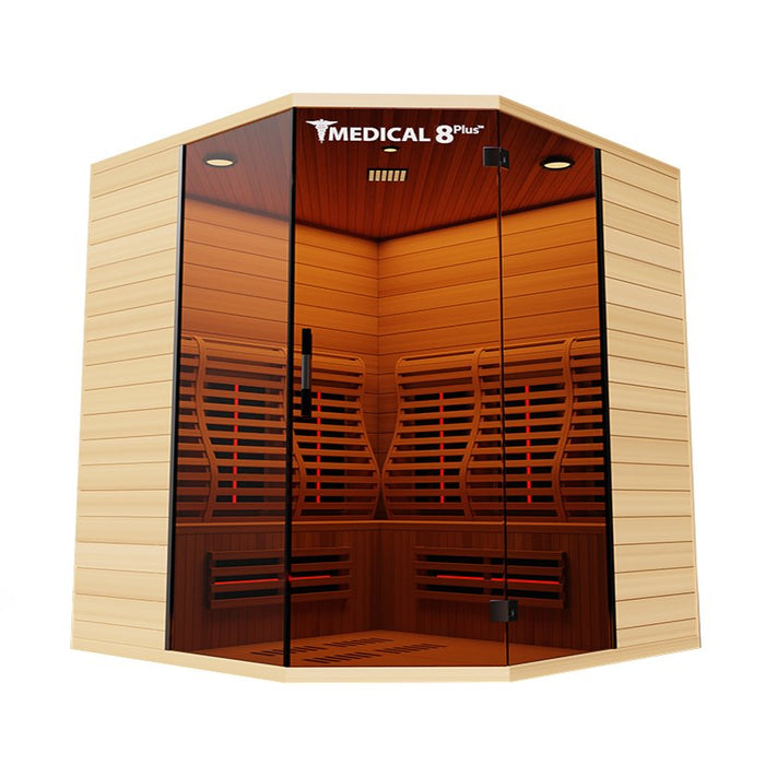 Medical Infrared Sauna 8 Plus v2 ULTRA FULL SPECTRUM